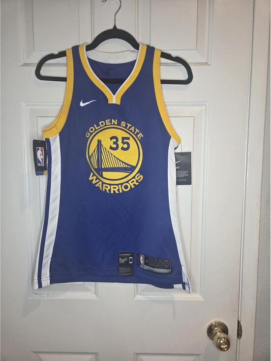 Nike Tops - Nike Golden State Warriors Kevin Durant #35 Women's Jersey Size S